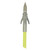 Muzzy Fish Arrow W/Iron 3-Barb Nock & Bottle Slide Chartreuse [FC-050301103931]