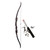 PSE Pro Max Recurve Bow Kit 62" 25# Ambidextrous Black [FC-042958569024]