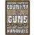 River's Edge Products "You Can't Have My Country" Tin Sign 12 Inches by 17 Inches 1586 [FC-643323158609]