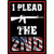 River's Edge Products "I Plead The 2nd" Tin Sign 12 Inches by 17 Inches 1598 [FC-643323159804]