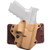 BlackPoint Leather WING OWB Holster for Glock 19/23/32 Right Hand Leather/Kydex Hybrid Coyote Brown [FC-191107002032]