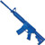 Rings Manufacturing BLUEGUNS M4 Flat Top Closed Stock Forward Rail Rifle Carbine Replica Training Aid Blue FSM4FTRCS [FC-20-BT-FSM4FTRCS]