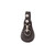 Gould & Goodrich Key Strap with Flap Black Basketweave [FC-768574033496]