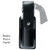 Safariland Model 38 OC Spray Holder Standard Top Flap 1.375"x4" SafariLaminate Chrome Snap Closure Basket Weave Finish Black [FC-781602050357]