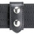 Safariland 655 Heavy Duty Belt Keeper, 1.25" Wide, 2.25" Belt, Two Chrome Snaps, Plain Leather Black [FC-781602052610]