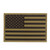 Voodoo Tactical USA Flag Rubber Patch 3"x2" Coyote [FC-783377011977]