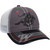Outdoor Cap Winchester Horse Logo Unstructured Cap, Charcoal/White/Black [FC-885792387085]
