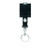 Safariland Model 169S Key Ring-1 Snap Holder Chrome Snap Plain Black [FC-781602045056]