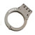 Monadnock Products Oversized Steel Hinge Handcuffs Nickel Finish [FC-792298013328]