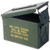 Original Military Steel Ammo Can .50 Caliber  12 x 7.5 x 6" Lever-Lock Lid in Excellent Condition [FC-ZAA-095]