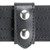 Safariland 655 Heavy Duty Belt Keeper, 1.25" Wide, 2.25" Belt, Two Chrome Snaps, Basket Weave Leather Black [FC-781602052634]