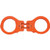Peerless Handcuff Company Hinged Handcuffs Orange [FC-817086010799]