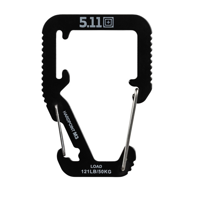 5.11 Tactical Hardpoint M3 Carabiner Stainless Steel Black [FC-888579321555]
