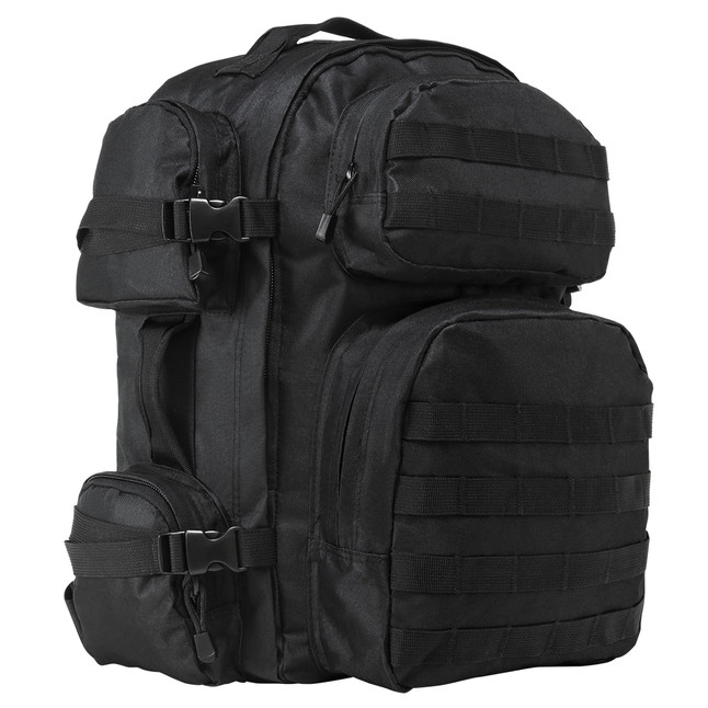 NcSTAR Tactical Backpack Nylon Hydration Compartment MOLLE Compatable Black [FC-814108013127]
