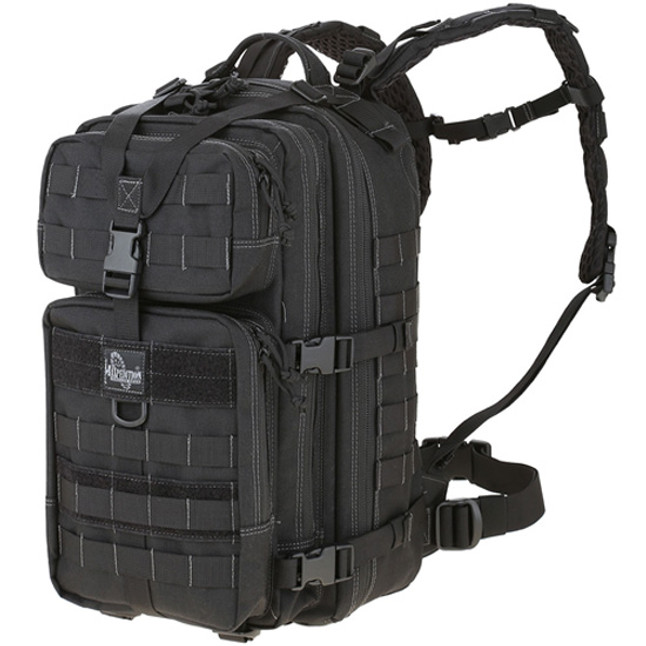 Maxpedition Falcon III Backpack 2160 Cubic Volume 1050 Denier Nylon Teflon Coated YKK Zippers MOLLE Compatible Black [FC-846909020158]