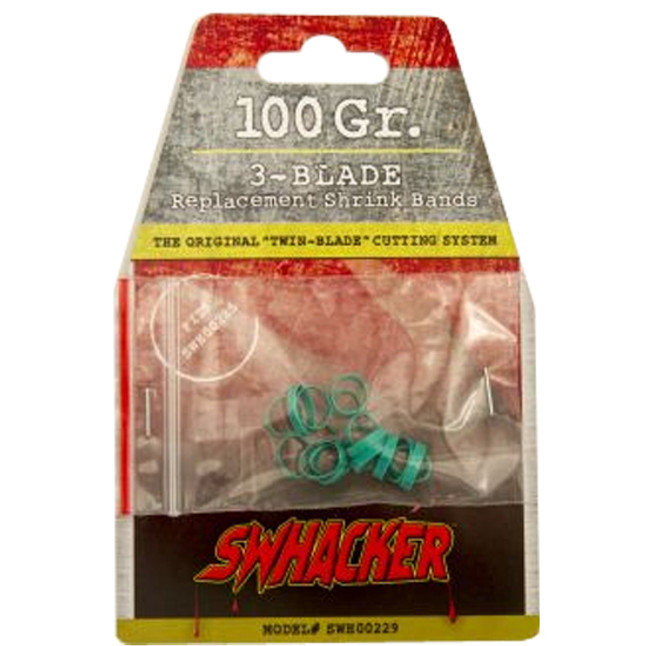 Swhacker Products Set of 18, 3 Blade Broadhead Replacement Bands Shrink Tubing SNJ-580-DHZFJ [FC-895090002290]