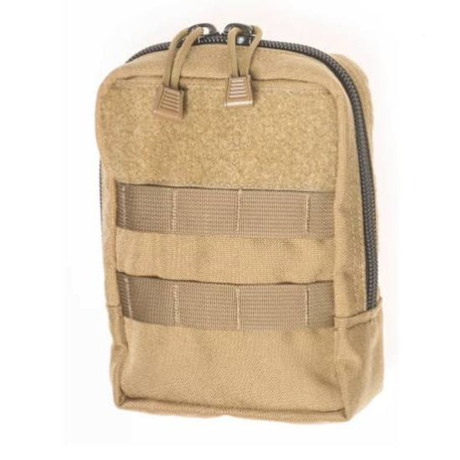 Tac Shield Vertical Organizer Gear Pouch MOLLE Coyote [FC-843119031530]