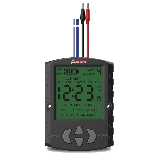 American Hunter 6V/12V Digital Game Feeder Timer [FC-888151026137]