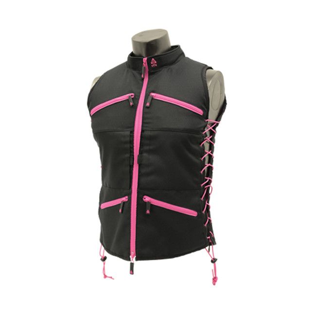 UTG TRUE HUNTRESS® Female Sporting Vest, Black/Pink [FC-4717385550568]