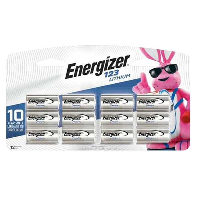 Energizer Lithium 123 Battery 24 Packages of 12 Batteries [FC-039800100628]