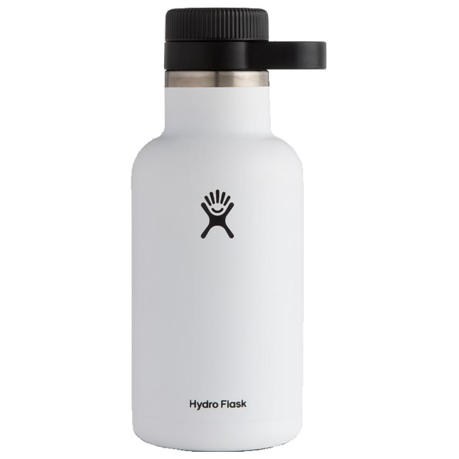Hydro Flask 64 oz. Beer Growler Stainless Steel White [FC-810497024386]
