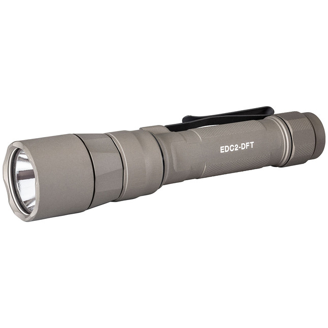 SureFire EDC2-DFT Dual Fuel LED Flashlight 700 Lumens Tan [FC-084871331548]