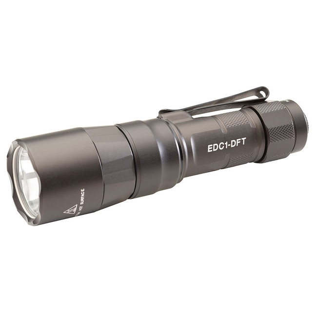 SureFire EDC1-DFT Dual Fuel LED Flashlight 650 Lumens Gray [FC-084871331500]