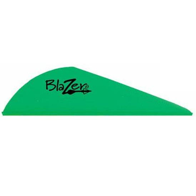 Bohning Blazer Vanes 2" Solid Neon Green 36 Pack 10831NG2 [FC-010847258229]