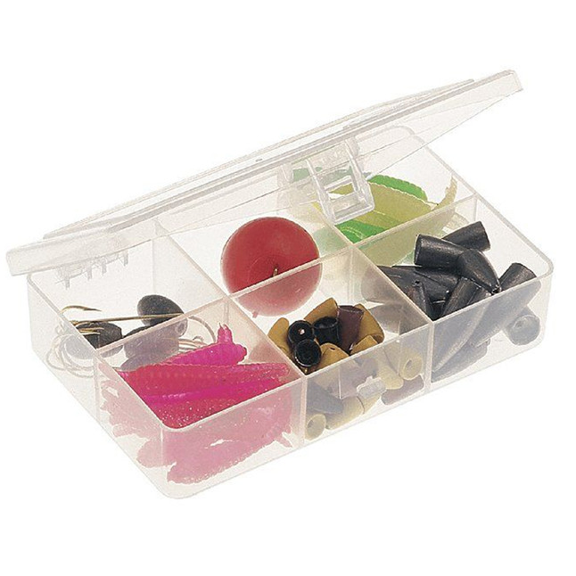 Plano Six-Compartment Tackle Organizer Clear [FC-024099344869]