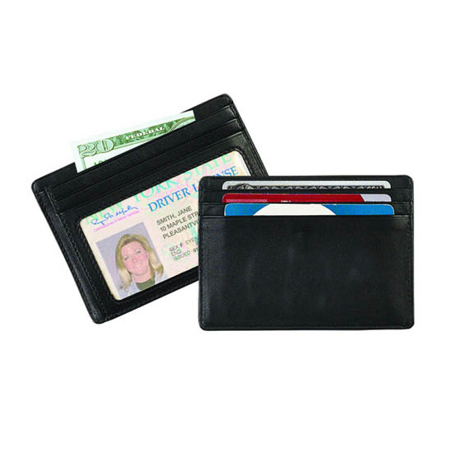 Strong Leather Company Personal Weekend Wallet Black [FC-029682896954]