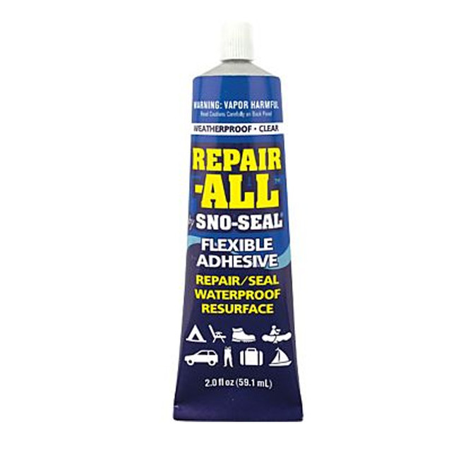 Atsko Sno-Seal Repair Kit Repair-All Flexible Adhesive 2oz [FC-074928133935]