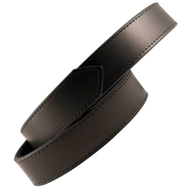 Boston Leather 6520 Reversible Garrison Sam Browne Inner Belt Size Large Hook and Loop Velcro Plain Leather Black 6520-1-L [FC-192375174230]