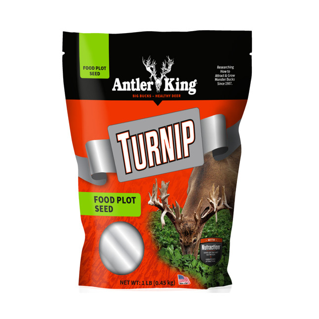 Antler King Game Turnips Food Plot Seed 1lb 1/8 Acre [FC-747101000804]