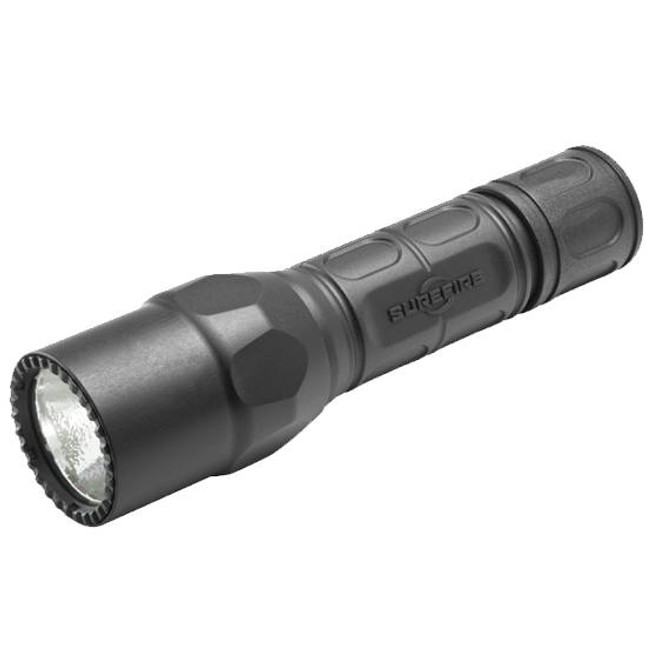 SureFire G2X Tactical Flashlight LED 320 Lumens 2x CR123A Polymer Black G2XABK [FC-084871320313]