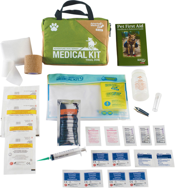 Adventure Medical Kits Trail Dog Medical Kit for Your Pet Several Trips [FC-707708050152]