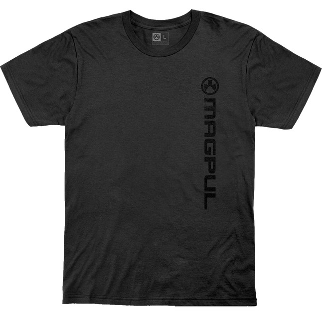 Magpul Vert Logo T-Shirt 100% Cotton Black [FC-2-MPIMAG1113]