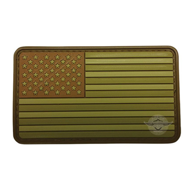 5ive Star Gear PVC Morale Patch American Flag Multicam [FC-690104413143]