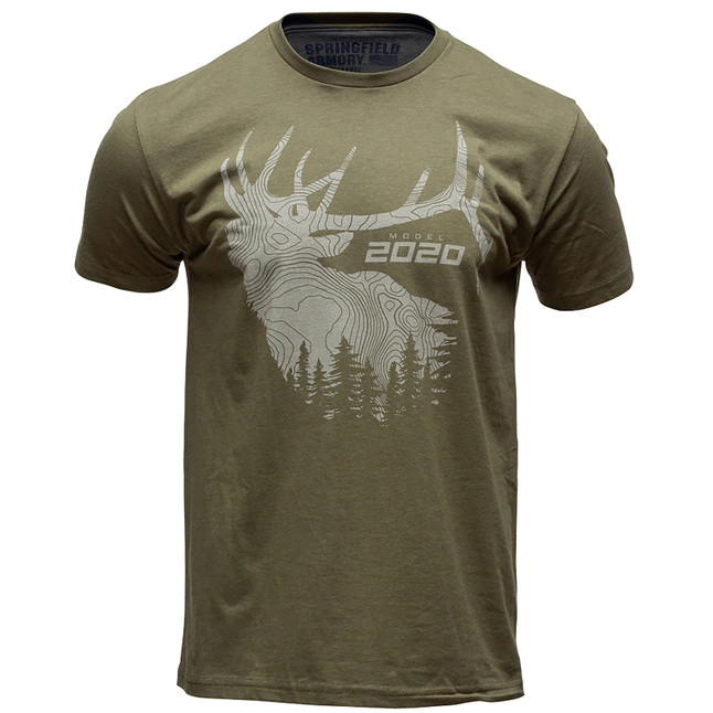Springfield Armory Model 2020 Elk Men's T-Shirt [FC-140492]