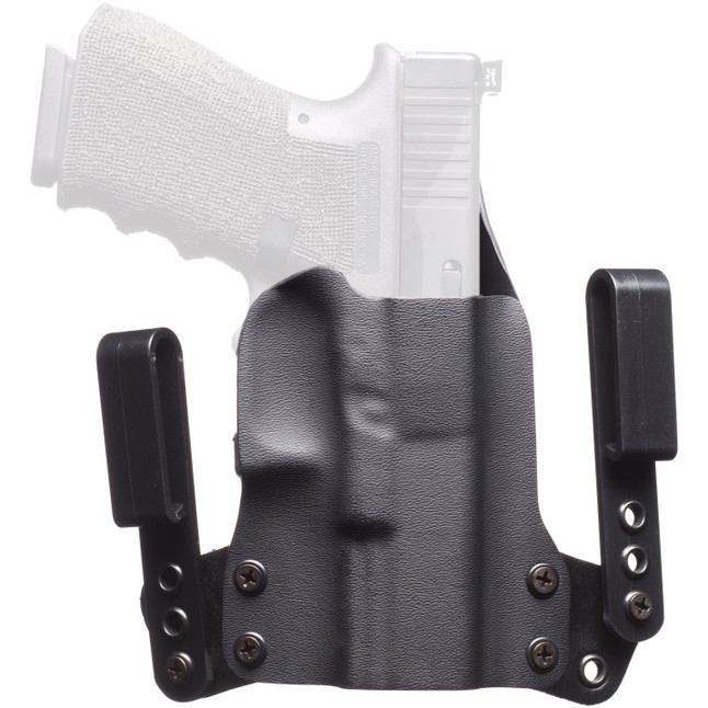 BlackPoint Mini WING IWB Holster SIG P320C Right Hand Leather/Kydex Hybrid Black [FC-191107034408]