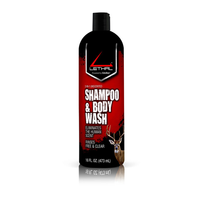 Lethal Scent Free Shampoo and Body Wash 16oz [FC-732109407274]