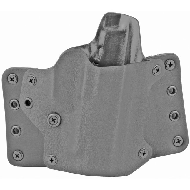 BlackPoint Tactical Leather Wing OWB Holster for Sig P365XL Right Hand Black Kydex & Leather [FC-191107208472]