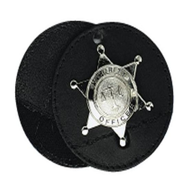 3 1/2" ROUND BADGE HOLDER, SWI [FC-192375129490]