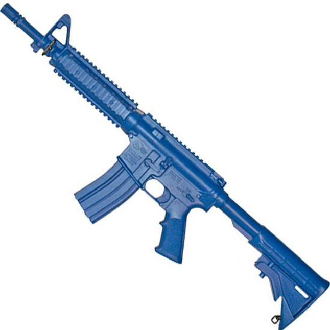 Rings Manufacturing BLUEGUNS M4 Commando Flat Top Open Stock Fwd Rail Rifle Carbine Replica Training Aid Blue FSM4CFTR [FC-20-BT-FSM4CFTR]