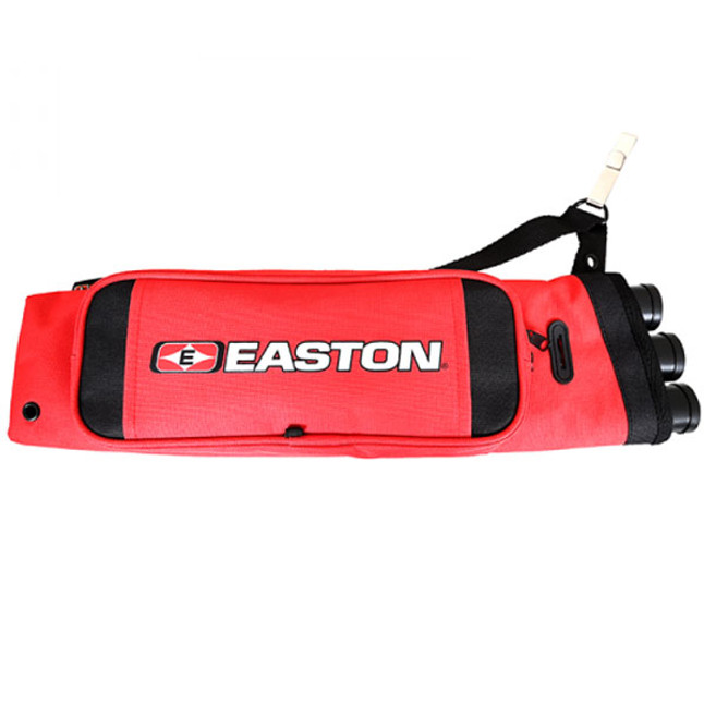 Easton Archery Flipside 3-Tube Hip Quiver Ambidextrous Red [FC-723560227020]