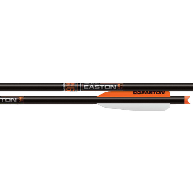 Easton Archery XBow Bolt 9mm Carbon 20" Flatback 6-Pack [FC-723560300648]
