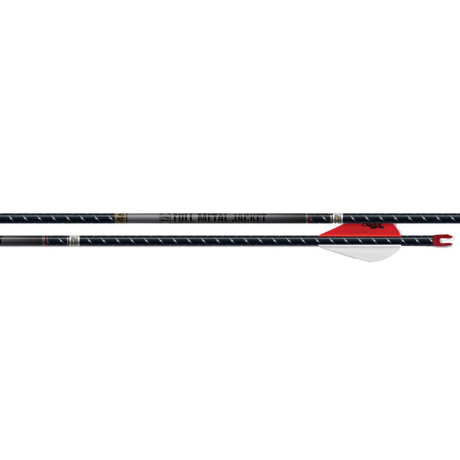 Easton Archery 4MM FMJ 300 Arrow Black 6-Pack [FC-723560301546]