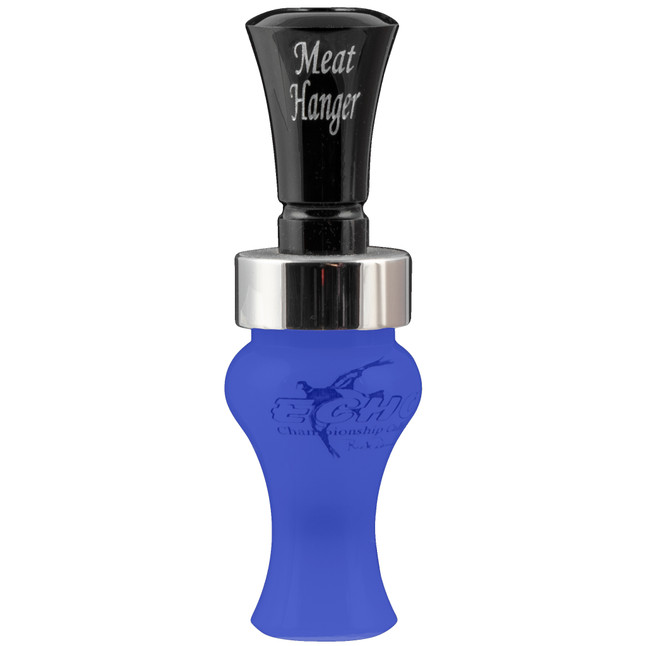 Echo Calls Meat Hanger Double Reed Duck Call Acrylic Blue Pearl [FC-643680790146]