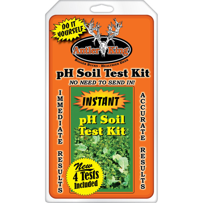 Antler King pH Soil Test Kit, 4 Test Included [FC-747101000170]