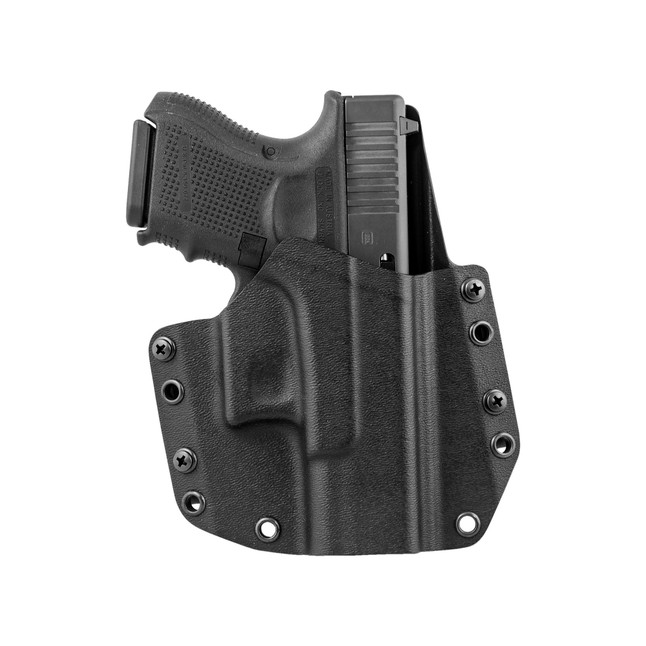 Mission First Tactical OWB Holster For Glock   26/27 Right Hand Polymer Black HGL26OWB-BL [FC-814002021228]