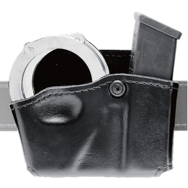 Safariland 573 Open Top Handcuff and Magazine Pouch for 1911 Magazines LH [FC-781602043281]